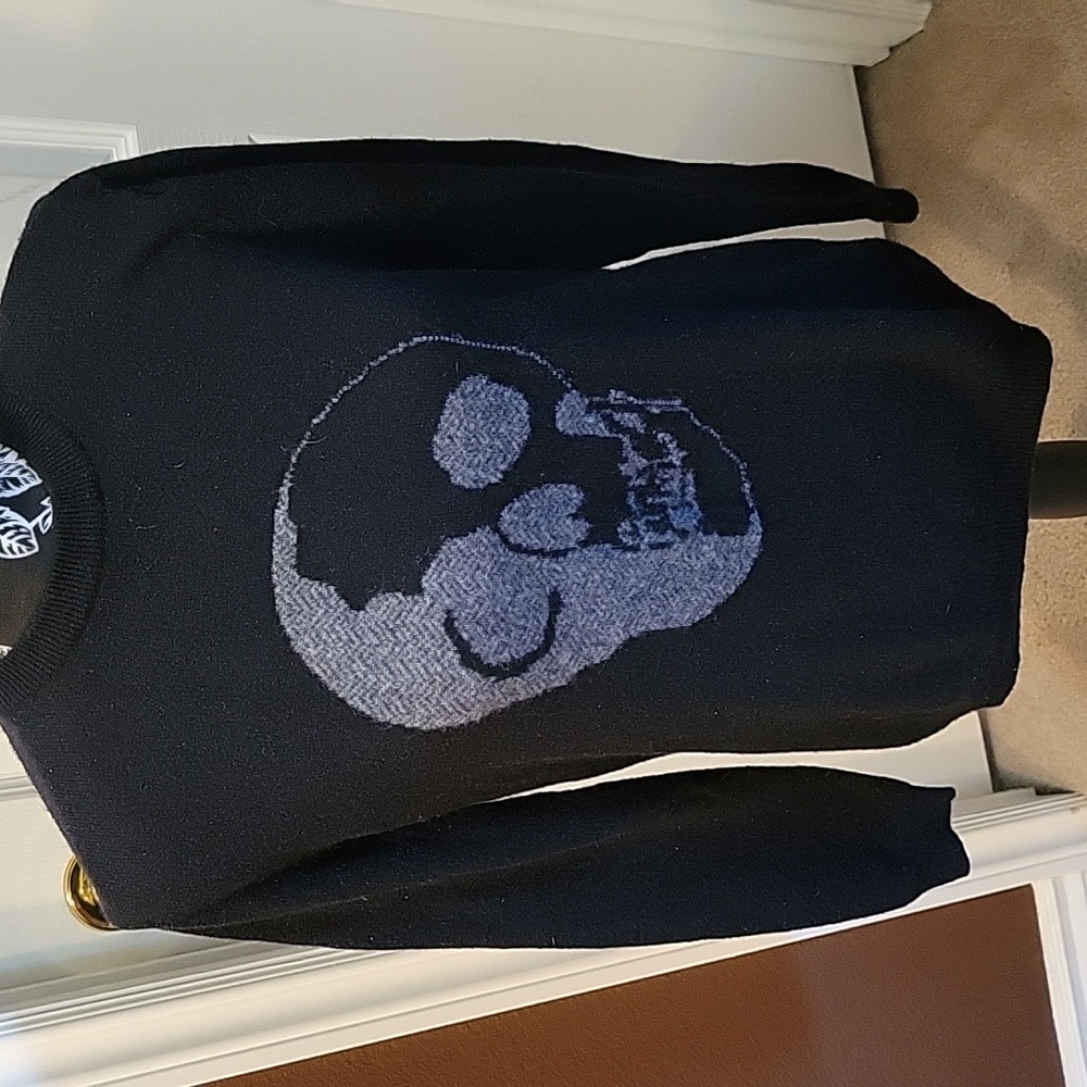 Autumn Cashmere Skull Sweater Medium
